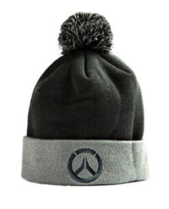 GORRO BEANIE OVERWATCH LOGO NEGRO