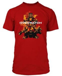 PLAYERA OVERWATCH TORBJORN ROJA GRANDE