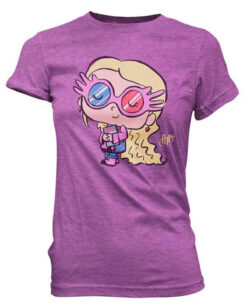 PLAYERA POP HARRY POTTER LUNA LOVEGOOD MORADA GRANDE