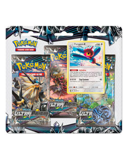 TRIPLE SOBRE POKEMON TRADING CARD GAME SUN AND MOON ULTRA PRISM PORYGON Z