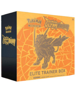 CAJA POKEMON TRADING CARD GAME SUN AND MOON ULTRA PRISM SOLGALEO ELITE TRAINER