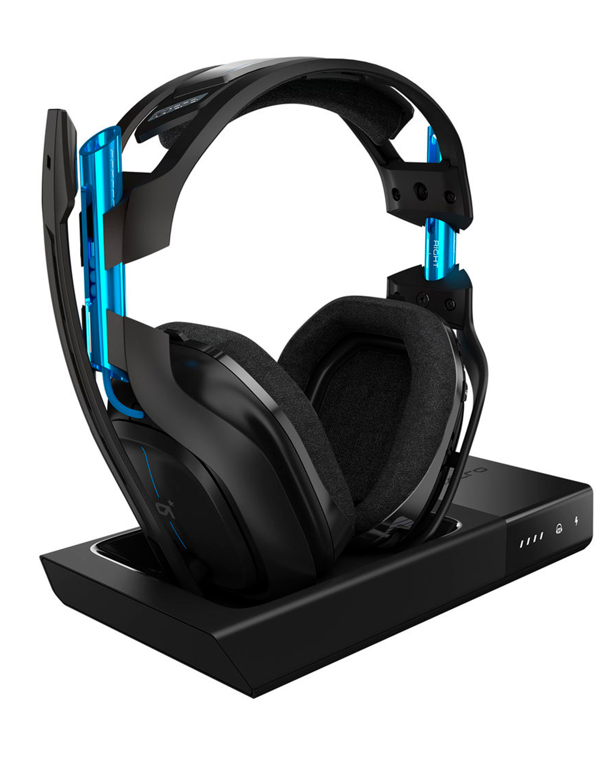 HEADSET PLAYSTATION 4 ASTRO A50 CON BASE DE CARGA NEGRO Y AZUL - Image 2