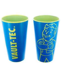 CONJUNTO DE VASOS DE VIDRIO FALLOUT VAULT TEC