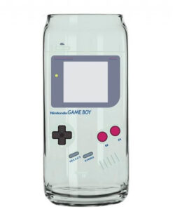 VASO DE VIDRIO GAME BOY