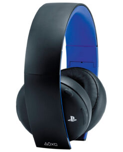 HEADSET PLAYSTATION 4 GOLD NEGRO Y AZUL