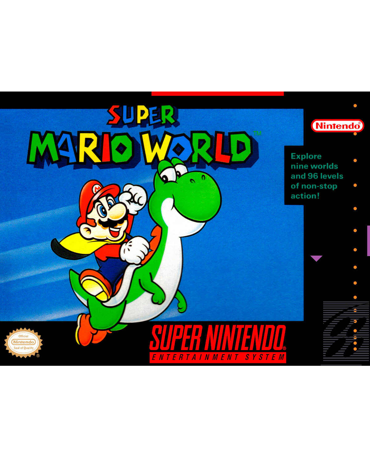 CUADRO SUPER MARIO WORLD