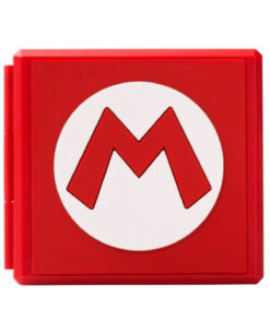 ESTUCHE PARA JUEGOS NINTENDO SWITCH SUPER MARIO ROJO