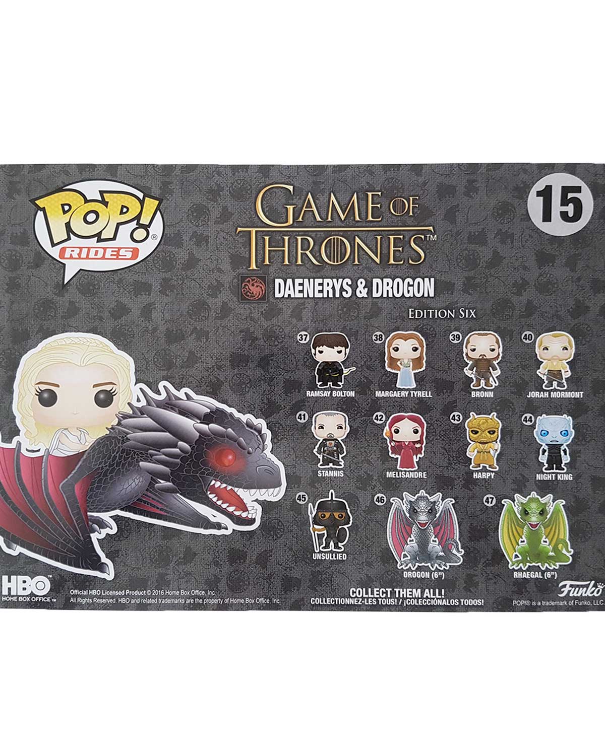 FIGURA POP GAME OF THRONES DAENERYS Y DROGON - Image 2