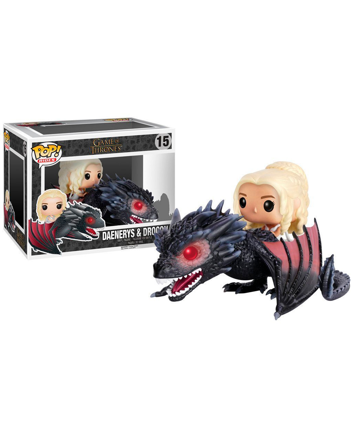 FIGURA POP GAME OF THRONES DAENERYS Y DROGON - Image 3