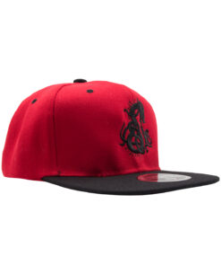 GORRA SNAPBACK GOD OF WAR DRAGONFIGHT ROJA