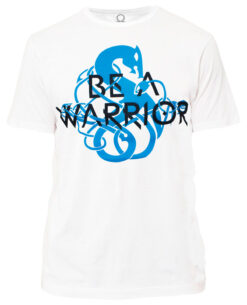 PLAYERA GOD OF WAR BE A WARRIOR BLANCA CHICA