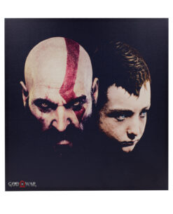 CUADRO CANVAS GOD OF WAR CARAS