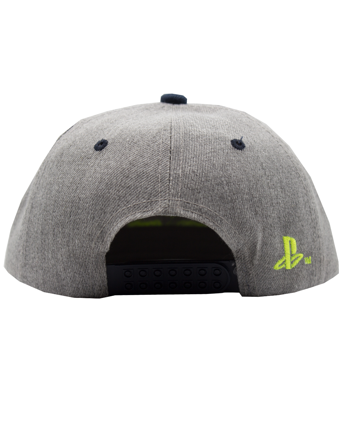 GORRA SNAPBACK PLAYSTATION KATAKANA NEON GRIS - Image 3