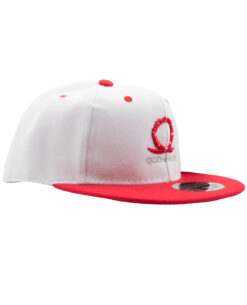 GORRA SNAPBACK GOD OF WAR LOGO VERTICAL BLANCA