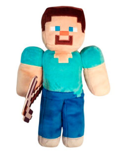 PELUCHE MINECRAFT STEVE 30 CM