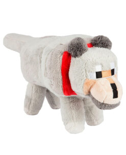 PELUCHE MINECRAFT LOBO 20 CM