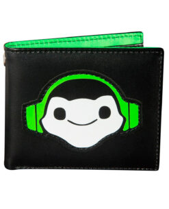 CARTERA NEGRA OVERWATCH LUCIO LOGO
