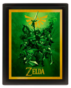 CUADRO LENTICULAR 3D THE LEGEND OF ZELDA