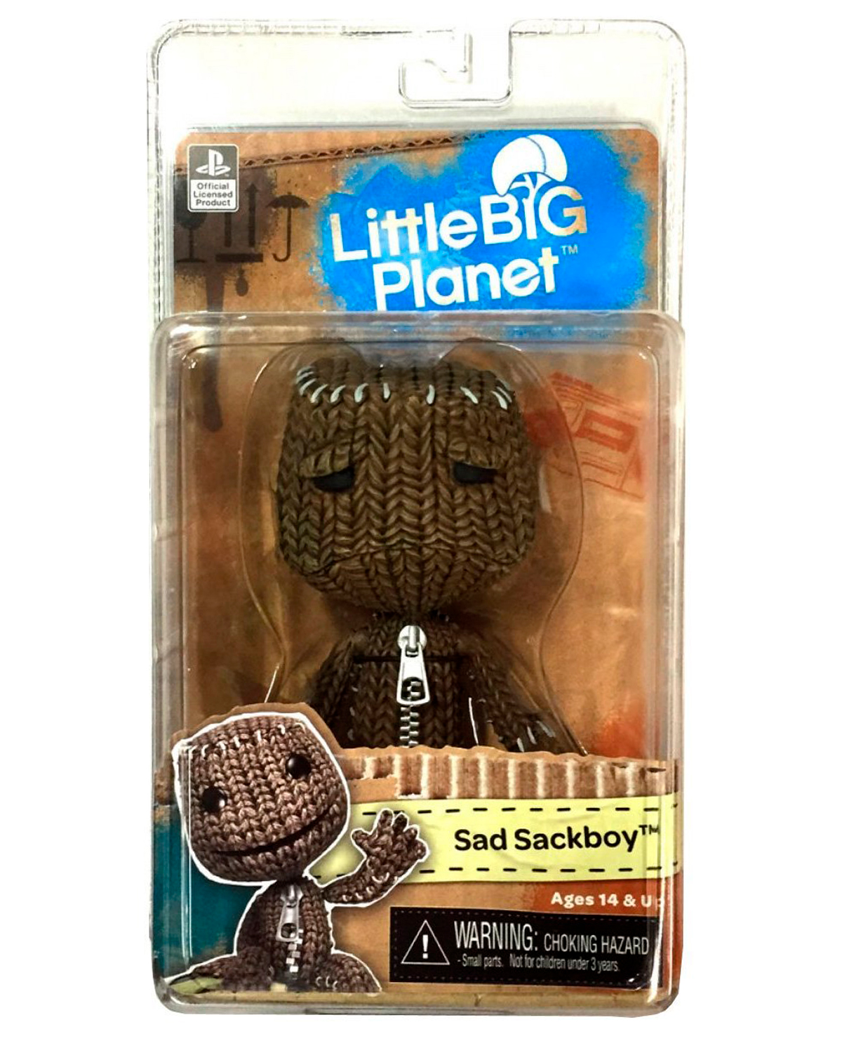FIGURA LITTLE BIG PLANET SAD SACKBOY - Image 2