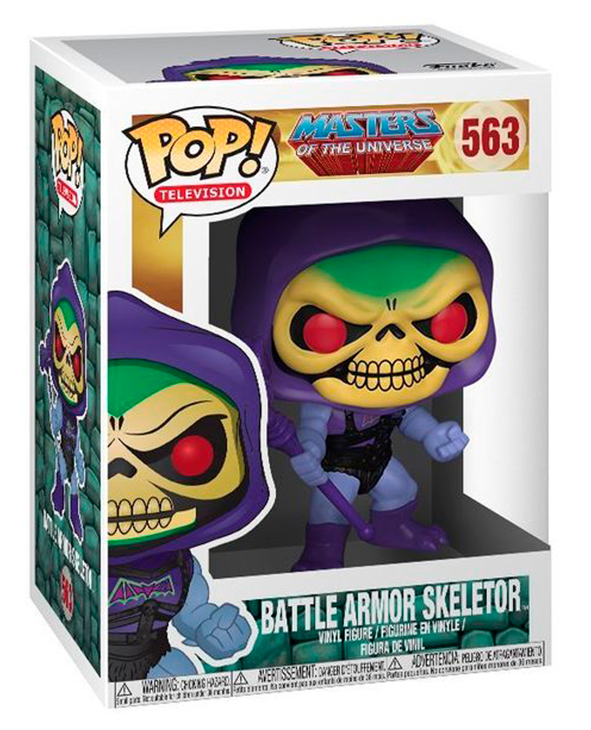 FIGURA POP MASTERS OF THE UNIVERSE BATTLE ARMOR SKELETOR - Image 2