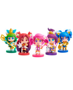 SET DE MINI FIGURAS LEAGUE OF LEGENDS GUARDIANES ESTELARES