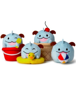 SET DE MINI PELUCHES LEAGUE OF LEGENDS POROS VERANIEGOS