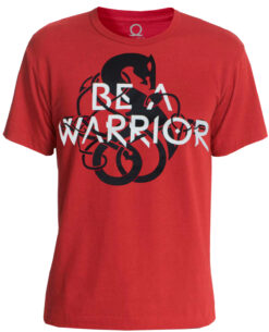 PLAYERA GOD OF WAR BE A WARRIOR ROJA MEDIANA