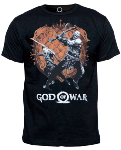 PLAYERA GOD OF WAR LUCHA NEGRA EXTRA GRANDE