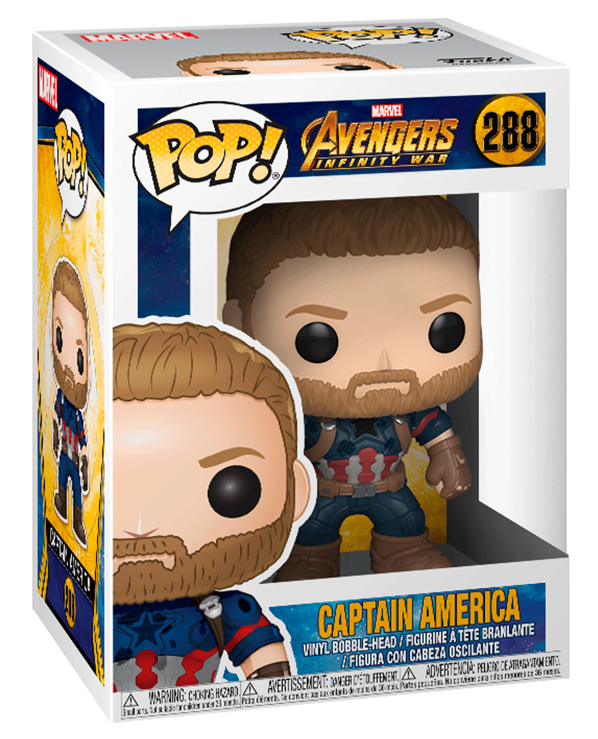 FIGURA POP AVENGERS INFINITY WAR CAPTAIN AMERICA - Image 2