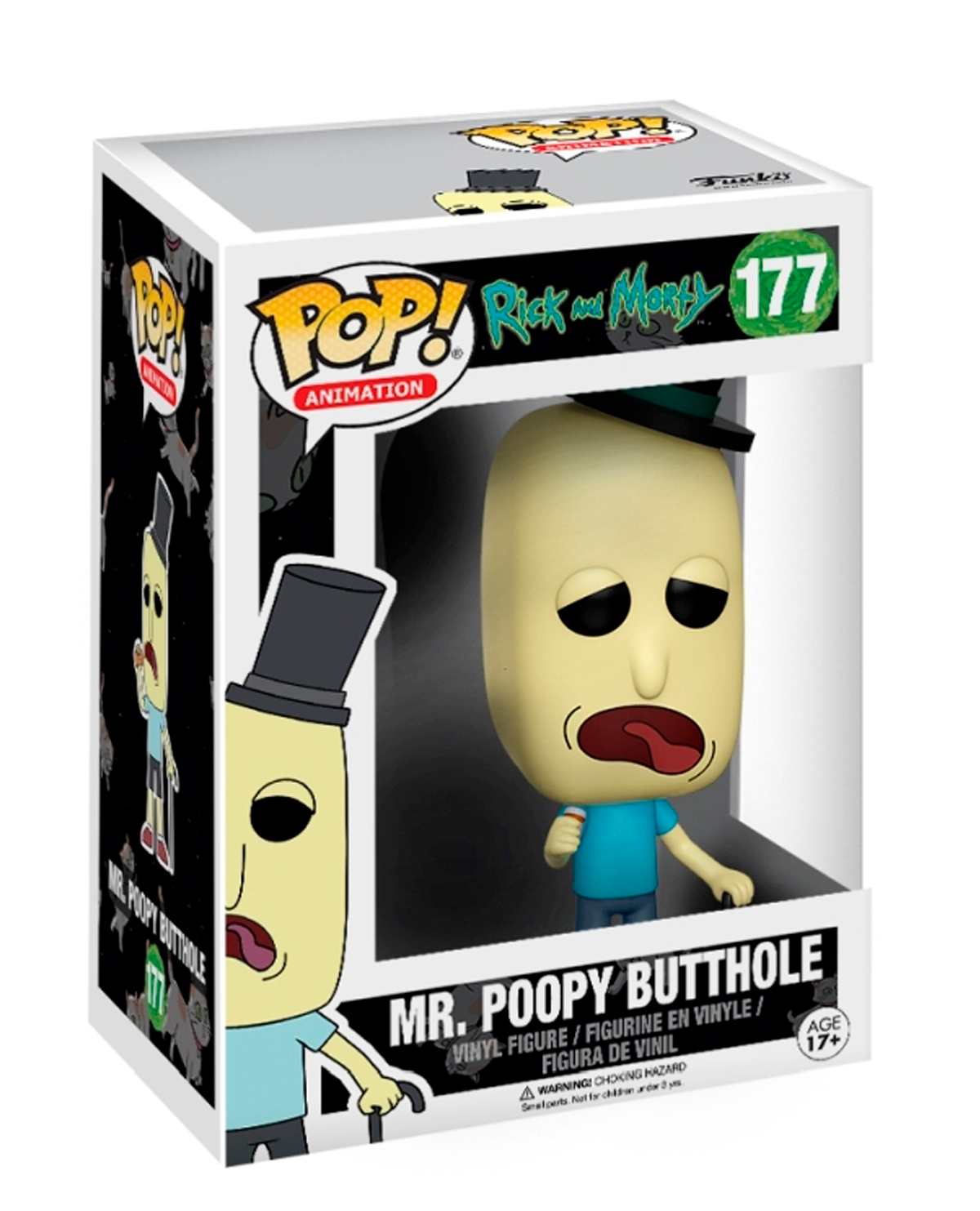FIGURA POP RICK AND MORTY MR POOPY BUTTHOLE - Image 2