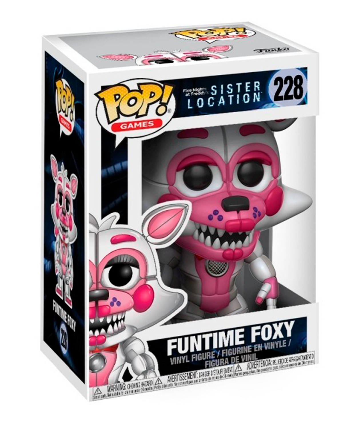 FIGURA POP FNAF SISTER LOCATION FUNTIME FOXY - Image 2