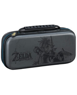 ESTUCHE RIGIDO NINTENDO SWITCH THE LEGEND OF ZELDA ARCHER LINK GRIS