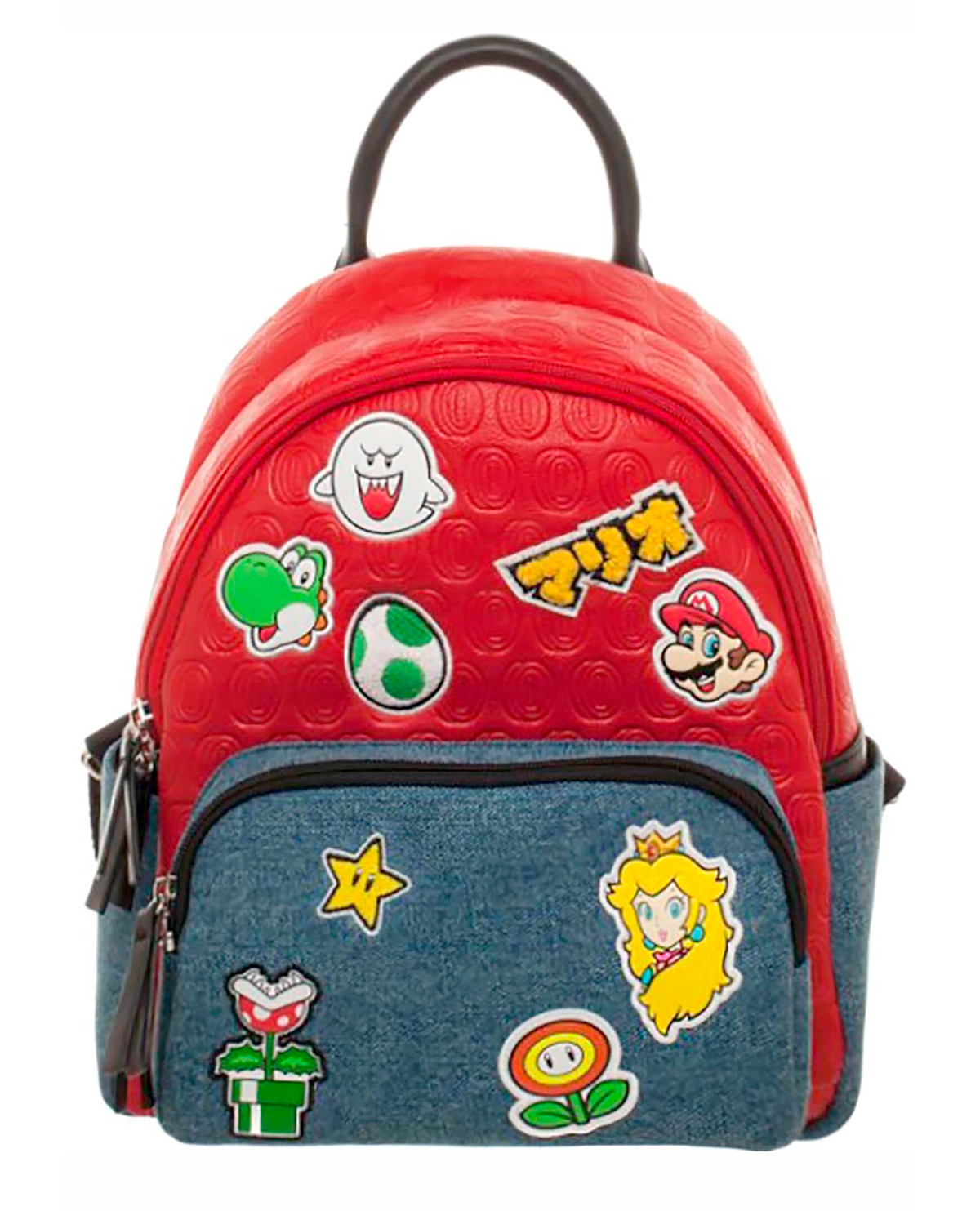MOCHILA MINI SUPER MARIO PATCHES