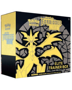 CAJA POKEMON TRADING CARD GAME SUN AND MOON FORBIDDEN LIGHT ELITE TRAINER