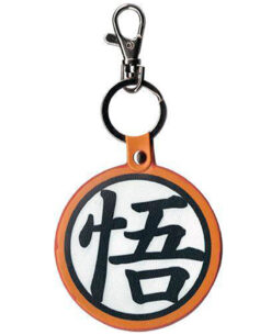 LLAVERO PLASTICO DRAGON BALL Z GOKU LOGO