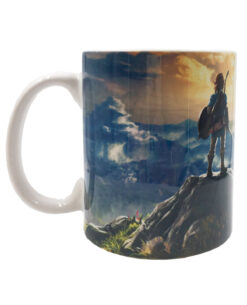 TAZA DE CERAMICA THE LEGEND OF ZELDA BREATH OF THE WILD