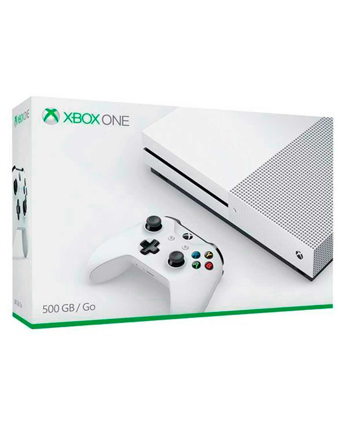 CONSOLA XBOX ONE S BLANCO 500GB