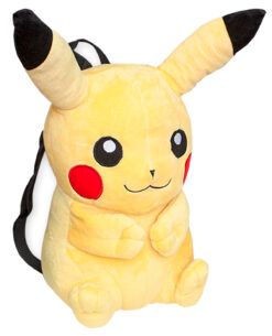 MOCHILA DE PELUCHE POKEMON PIKACHU