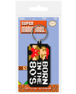 LLAVERO PLASTICO SUPER MARIO BORN IN THE 80 S - Image 2