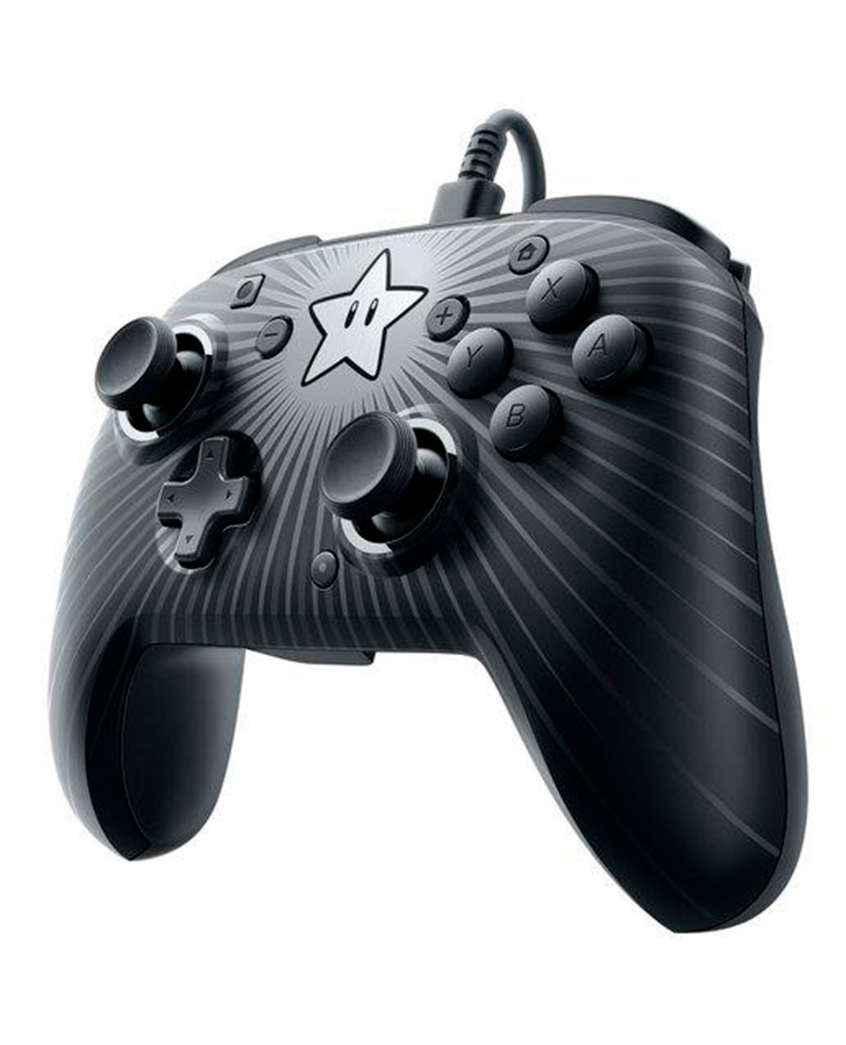 CONTROL PRO NINTENDO SWITCH ALAMBRICO PDP SUPER MARIO STAR FACEOFF - Image 2