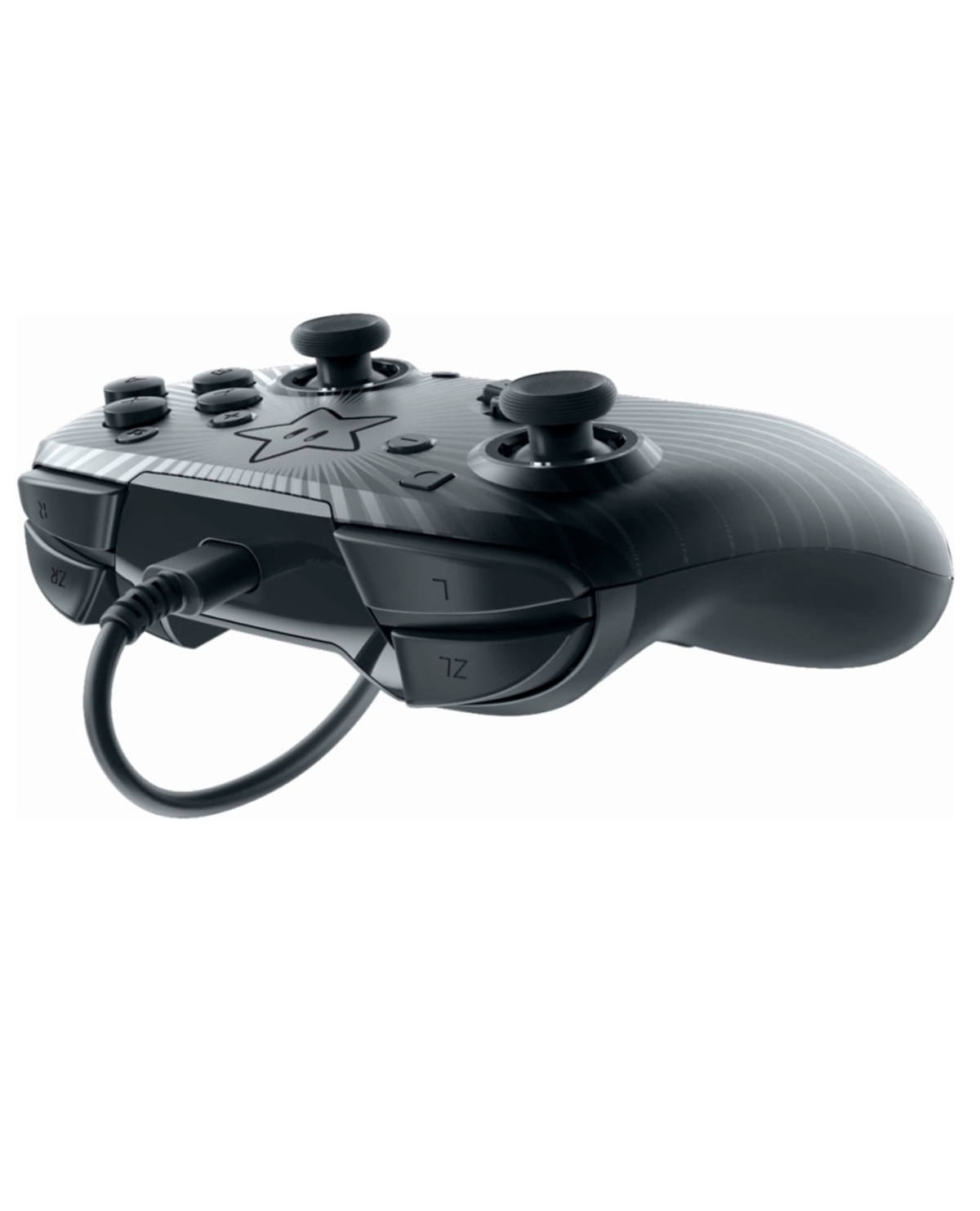 CONTROL PRO NINTENDO SWITCH ALAMBRICO PDP SUPER MARIO STAR FACEOFF - Image 3