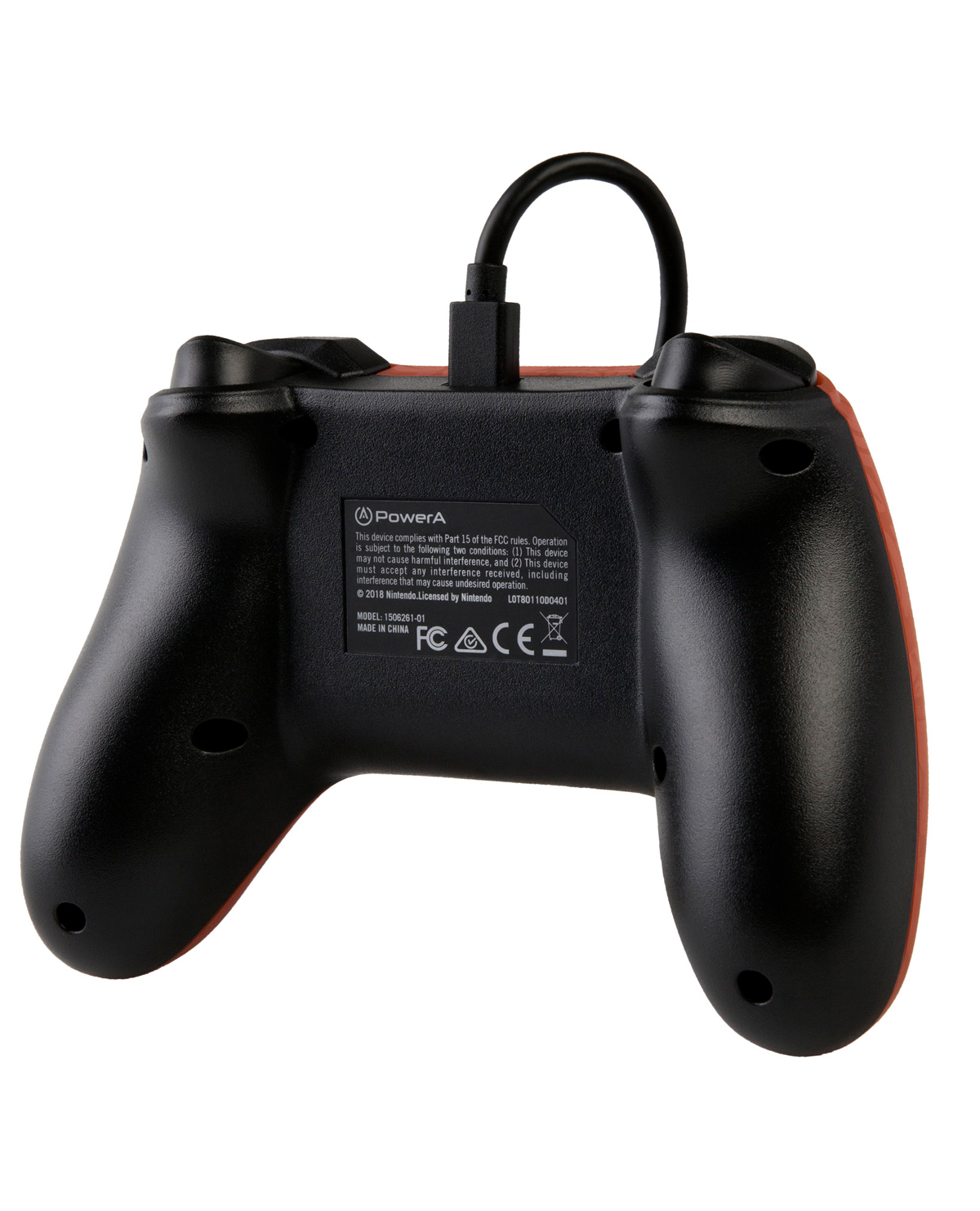 CONTROL NINTENDO SWITCH ALAMBRICO POWER A SUPER MARIO ROJO - Image 2