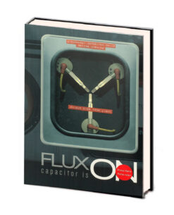 LIBRETA CON LUZ BACK TO THE FUTURE FLUX CAPACITOR