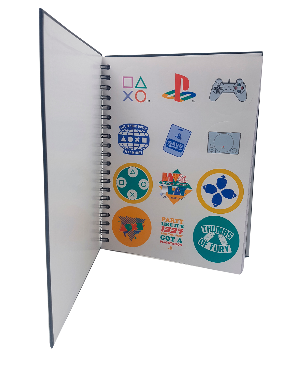 CUADERNO PROFESIONAL PLAYSTATION RETRO GRIS - Image 3