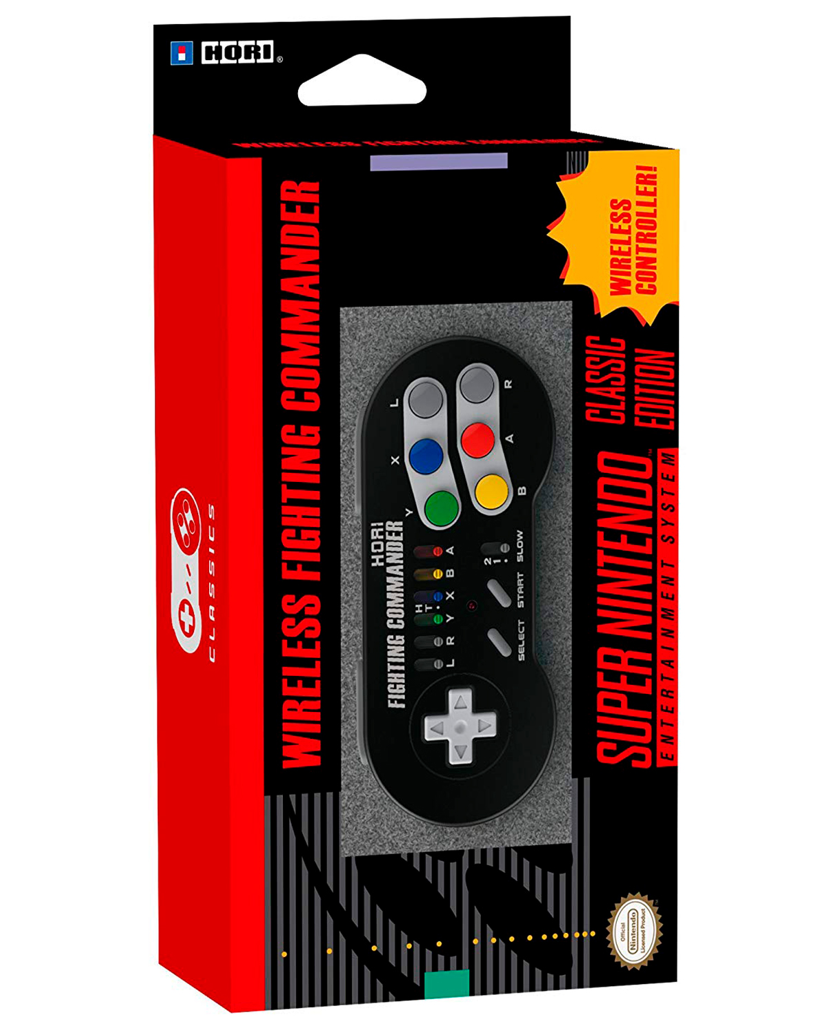 CONTROL INALAMBRICO HORI SNES FIGHTING COMMANDER - Image 2