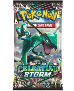 SOBRE POKEMON TRADING CARD GAME SUN AND MOON CELESTIAL STORM