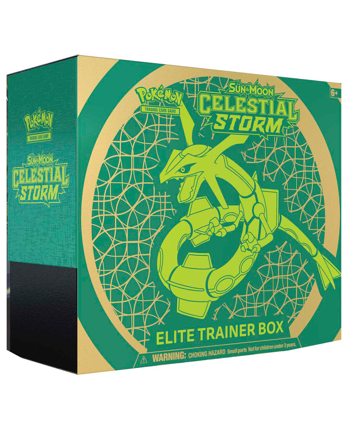 CAJA POKEMON TRADING CARD GAME SUN AND MOON CELESTIAL STORM ELITE TRAINER