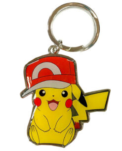 LLAVERO POKEMON PIKACHU CON GORRA