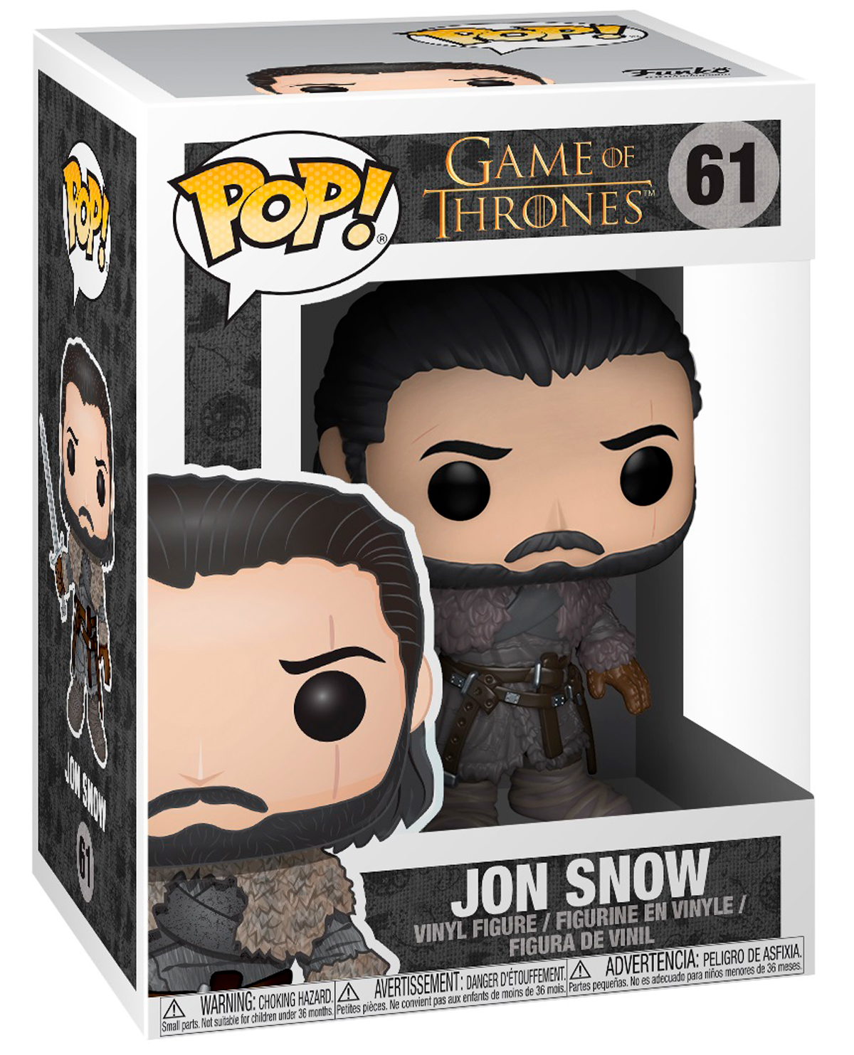 FIGURA POP GAME OF THRONES JON SNOW SEASON 8 - Image 2