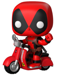 FIGURA POP DEADPOOL ON SCOOTER